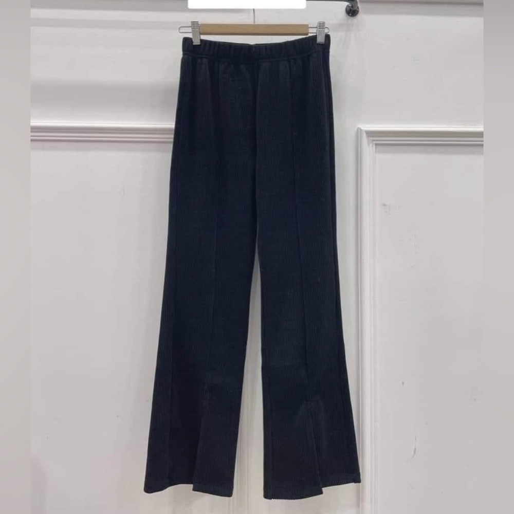 Black Corduroy Pants (S-M)